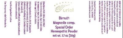 Bismuth Magnesite Comp. S.o. Powder